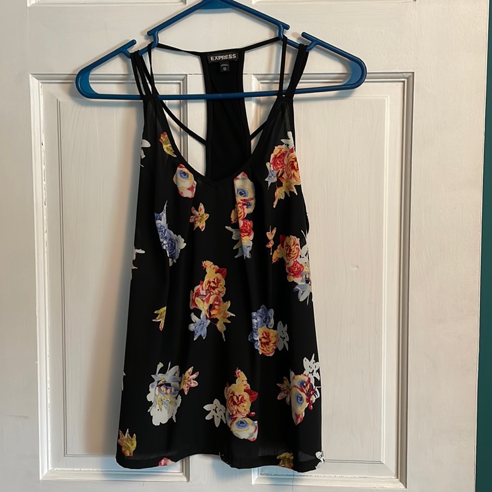 Racer back tank top